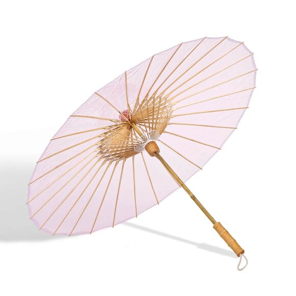 Brelli Umbrella size Small, Clear Pink Rain/UVA/UVB Parasol - Picture 4 of 6